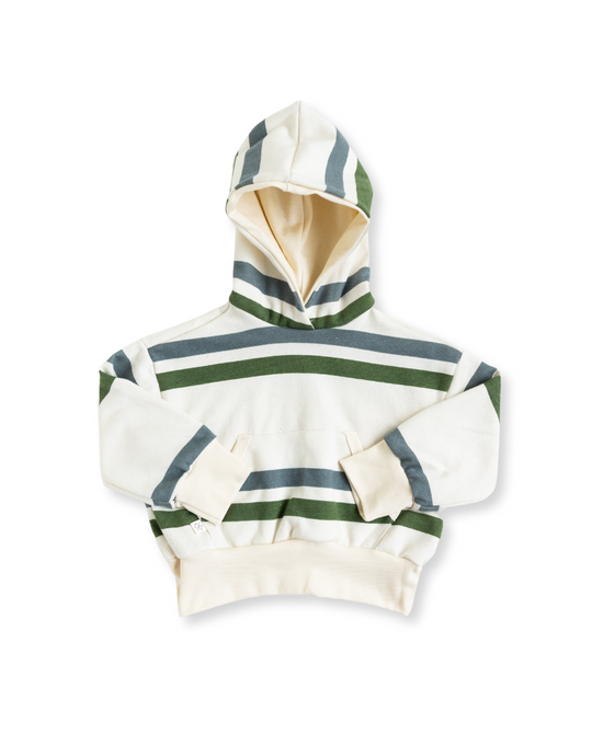 vintage hoodie - double stripe