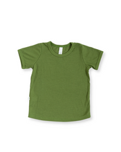 Load image into Gallery viewer, rib knit tee CO - clover