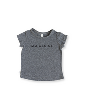 Load image into Gallery viewer, basic tee - magical on heather gray