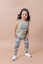 Load image into Gallery viewer, tank top CO - camp wisdom on fern