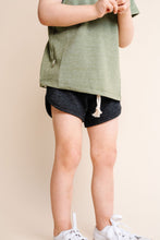 Load image into Gallery viewer, track shorts - heather black