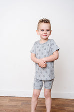 Load image into Gallery viewer, rib knit shorts - all over smile
