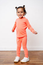 Load image into Gallery viewer, rib knit long sleeve tee - neon