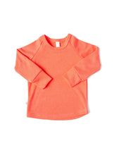 Load image into Gallery viewer, rib knit long sleeve tee - neon