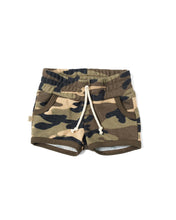 Load image into Gallery viewer, french terry retro short - camoflauge