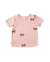 Load image into Gallery viewer, ringer tee  - classic bows