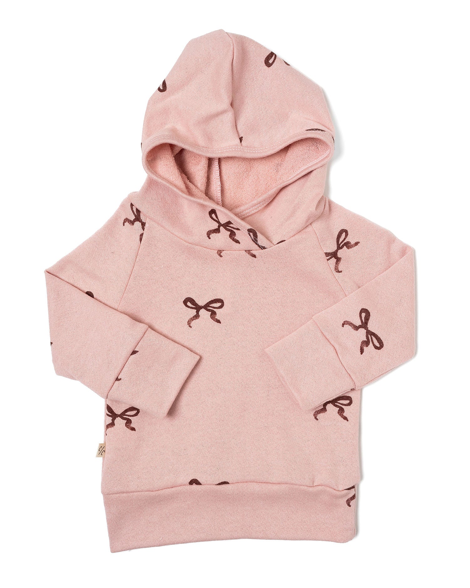 trademark raglan hoodie - classic bows