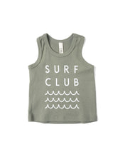 Load image into Gallery viewer, tank top - surf club on vetiver