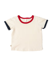 Load image into Gallery viewer, ringer tee - natural