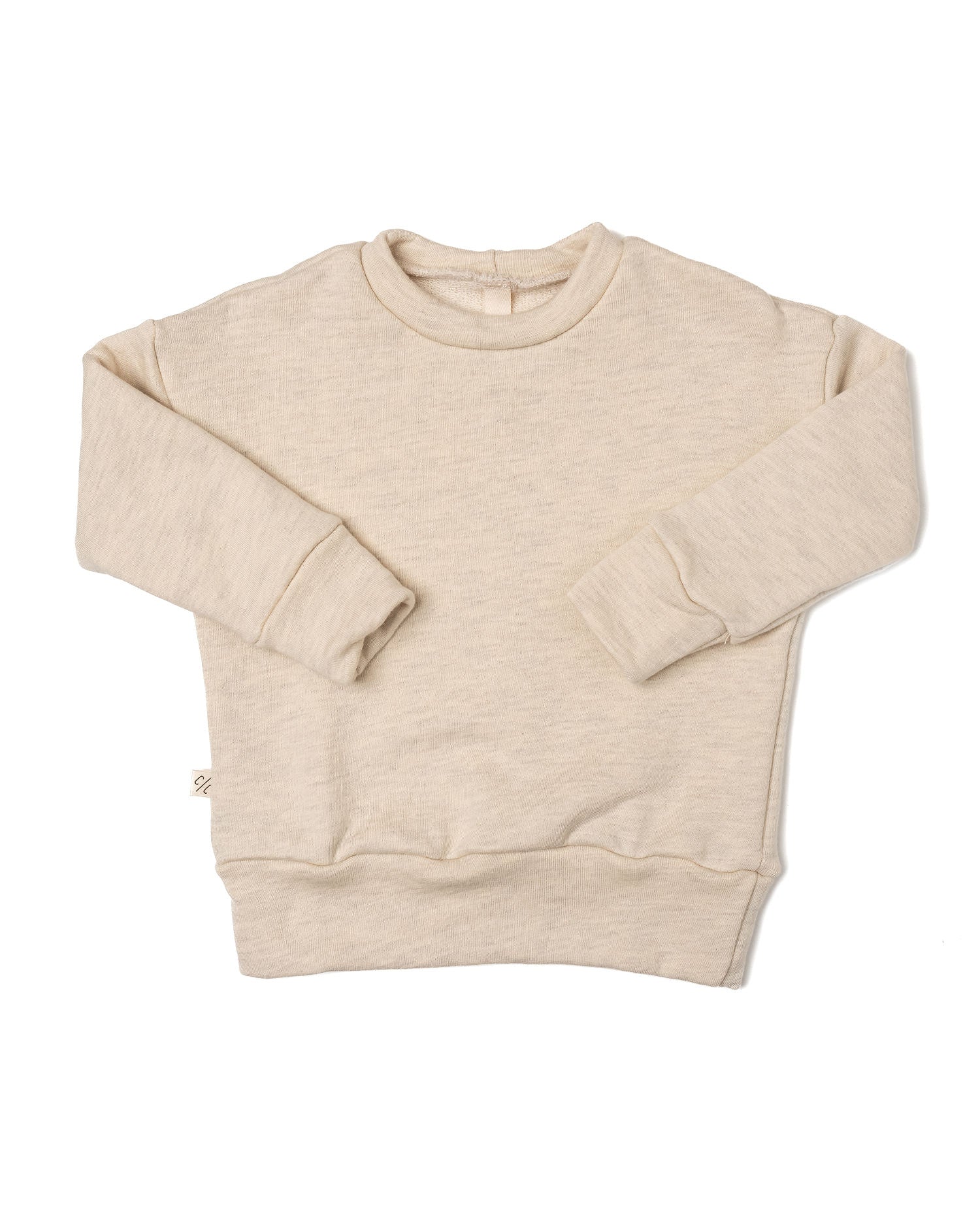 boxy sweatshirt - cream