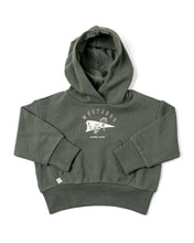 Load image into Gallery viewer, vintage hoodies - go mustangs heritage green