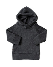 Load image into Gallery viewer, trademark raglan hoodie - granite - polar fleece