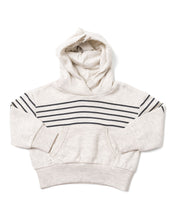 Load image into Gallery viewer, vintage hoodies - racing stripes on oyster