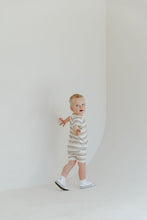 Load image into Gallery viewer, rib knit shorts - triple stripe
