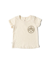 Load image into Gallery viewer, basic tee CO - mt hood on natural