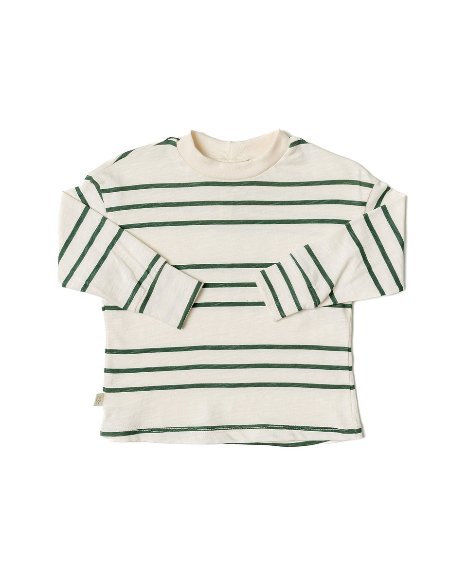 INSCRIRE big border stripe tee - トップス