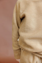 Load image into Gallery viewer, trademark raglan hoodie - kahki - polar fleece