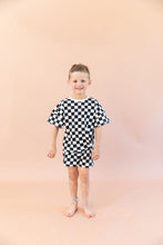 Load image into Gallery viewer, jersey set CO - black checkerboard