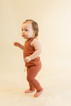Load image into Gallery viewer, rib knit tank top CO - red rock