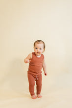 Load image into Gallery viewer, rib knit pant - red rock