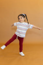 Load image into Gallery viewer, gusset pants CO - crimson