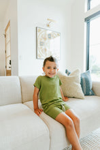 Load image into Gallery viewer, rib knit tee CO - clover