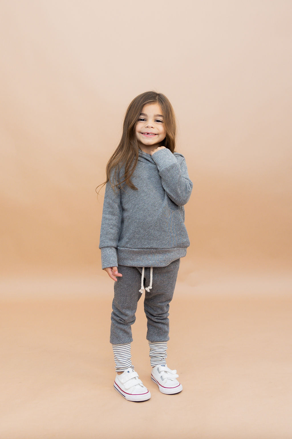 skinny sweats CO- heather gray