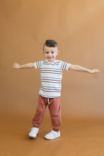 Load image into Gallery viewer, ringer tee  - americana stripe