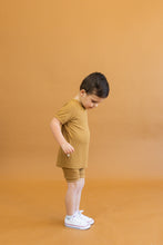 Load image into Gallery viewer, rib knit shorts CO - wheat