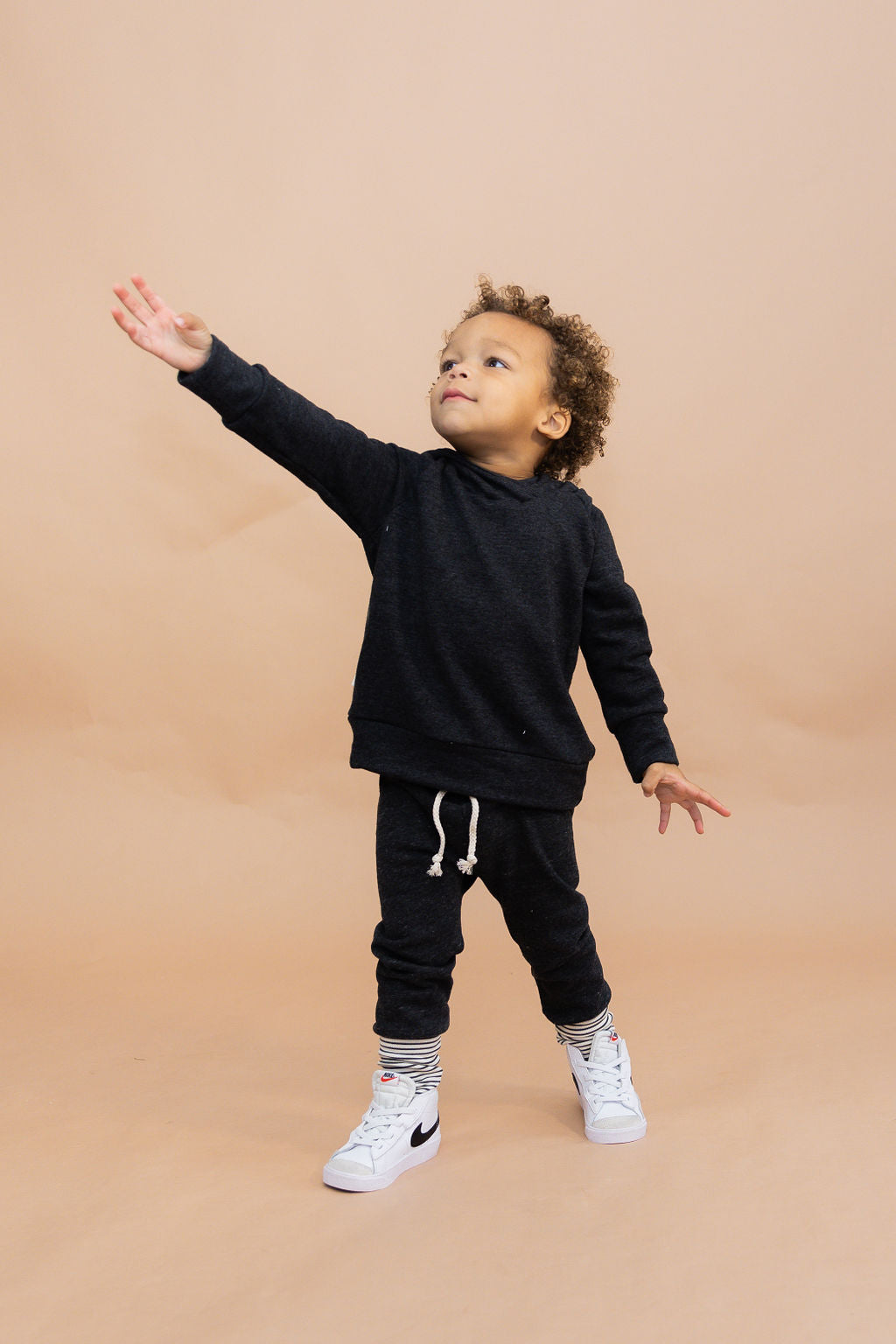 skinny sweats CO- heather black