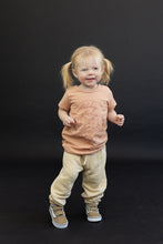 Load image into Gallery viewer, basic tee CO - holiday baking on shell pink