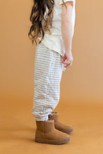 Load image into Gallery viewer, slub vintage sweatpant CO - dash dot on gull