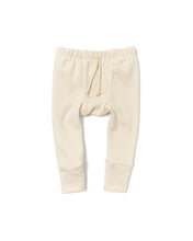 Load image into Gallery viewer, rib knit pant CO - natural tri blend