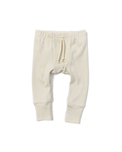 Load image into Gallery viewer, rib knit pant CO - gull