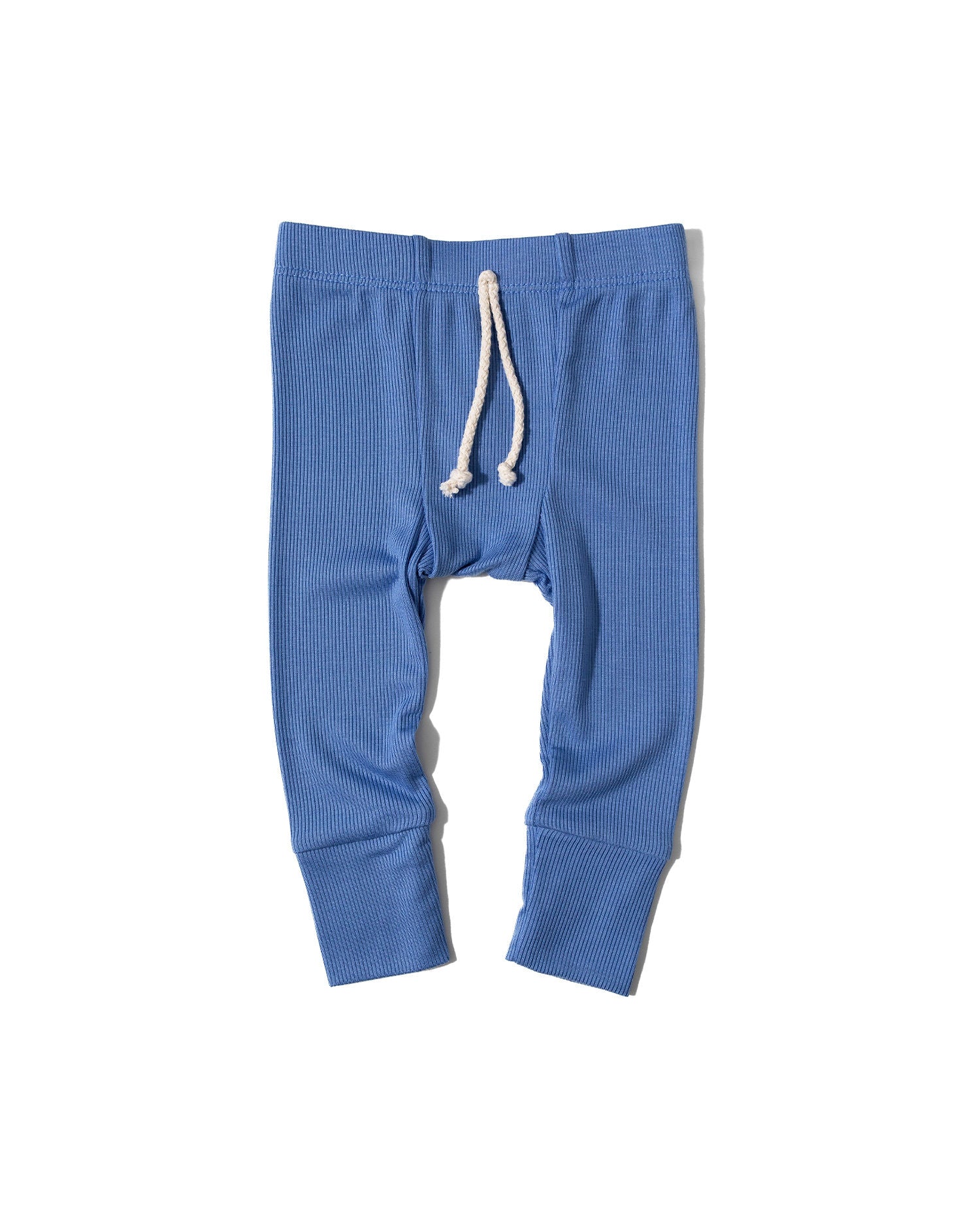 rib knit pant - tidal