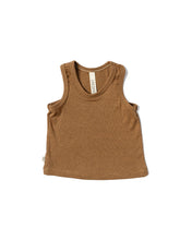 Load image into Gallery viewer, rib knit tank top - teddy bear