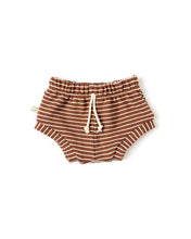 Load image into Gallery viewer, shorties CO - acorn stripe