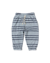 Load image into Gallery viewer, slub vintage sweatpant CO - triple stripe on quarry