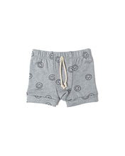 Load image into Gallery viewer, rib knit shorts - all over smile