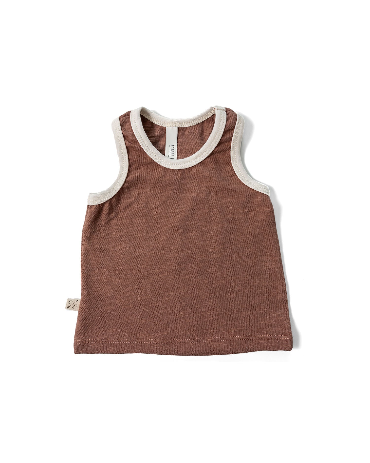 ringer tank top - clove