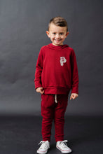 Load image into Gallery viewer, trademark raglan hoodie CO - st nick - heat