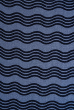 Load image into Gallery viewer, rib knit long sleeve tee - wavy lines