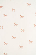 Load image into Gallery viewer, rib knit shorts - classic bows - natural