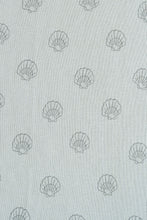 Load image into Gallery viewer, rib knit shorts - seashells