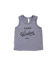 Load image into Gallery viewer, tank top - camp wisdom on cosmos