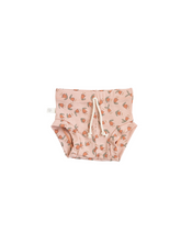 Load image into Gallery viewer, rib knit bloomers CO - sunrise floral on shell pink