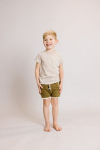 Load image into Gallery viewer, french terry retro short CO - moss