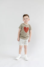Load image into Gallery viewer, french terry retro short CO - pearl