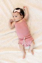 Load image into Gallery viewer, rib knit bloomers CO - crepe