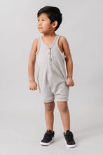 Load image into Gallery viewer, short tank romper - pebble